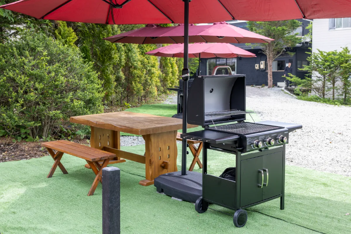 BBQ場完備
